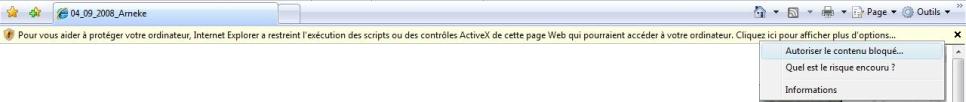 Message protection activeX